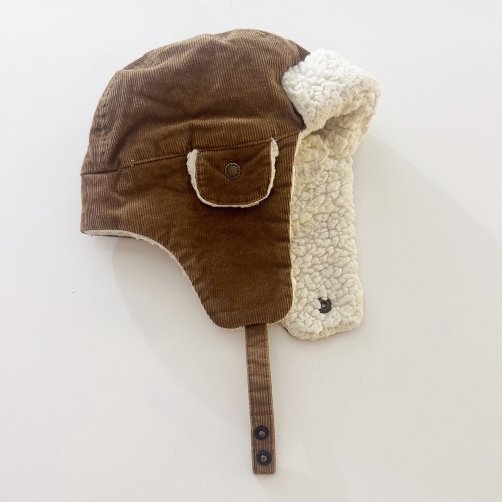 Janie and Jack Corduroy Trapper Hat